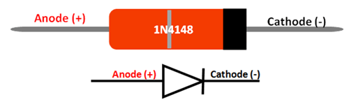 1N4148-Diode-Pinout