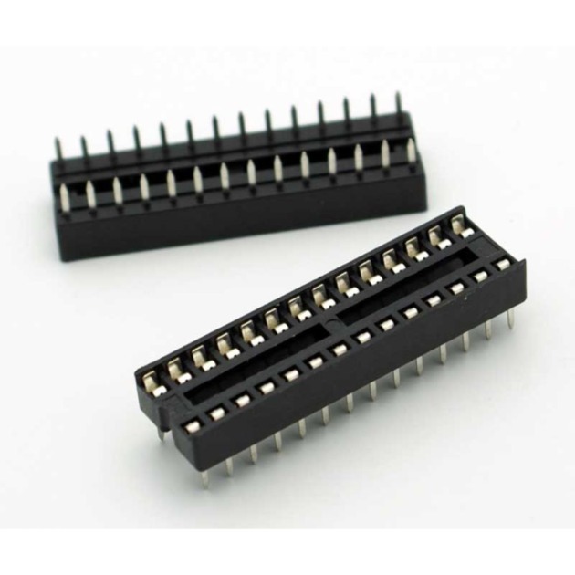 28-Pin DIP IC Socket