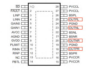 CSC3110 Pinout