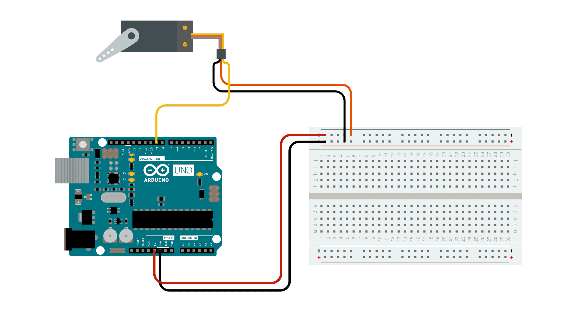 How to control a servo motor with Arduino
