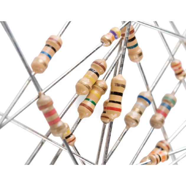 thumbnail image 2 of 100x 22 Ohm 1/4 Watt Resistors – Axial LED Resistors For Automotive & Electronics, 22R 2 of 6