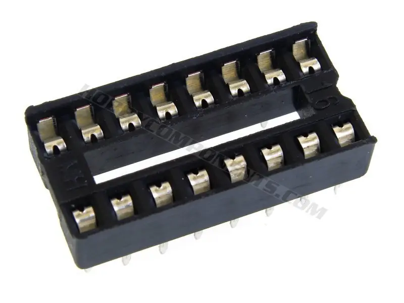 16-Pin DIP IC Socket 2.54mm