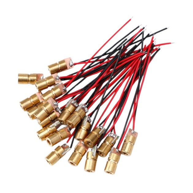 5V Red Laser Diode 5mW 650nm Cross Module