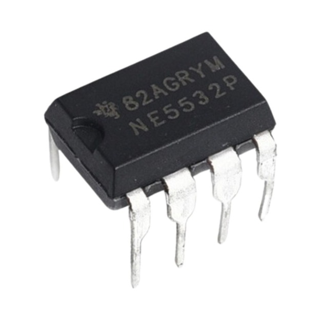 NE5532P Dual Low-Noise Operational Amplifier (OP-Amp) IC