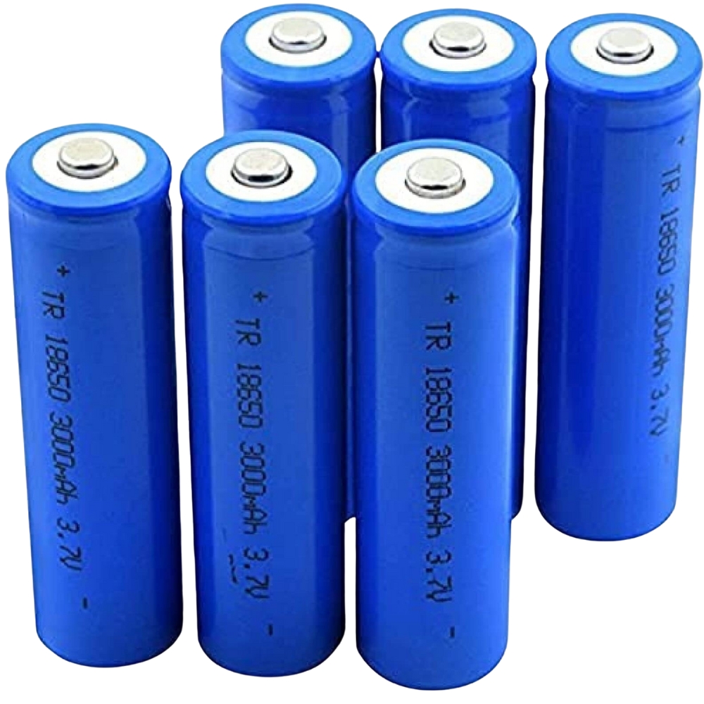 Pointed head 18650 6800mAh 3.7V Rechargeable Lithium-ion Battery